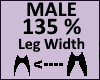 Leg Thigh Scaler 135%