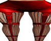 Latex Net Pants Red