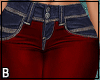 Red Denim Jeans