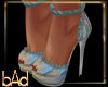 Silver Opal Heels