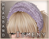 [Is] Fur Headband Lilac