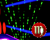 M! laser green animated