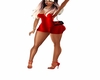 red dress purse heels