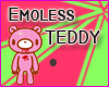 Pink Emoless Teddy