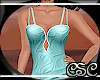{CSC} Teal Summer Gown