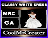 CLASSY WHITE DRESS