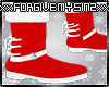 W- Red/White Winter Boot