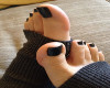 !T! Feet | Bare Black