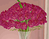 Vase/Roses DER.