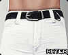 ✘ White Short +Tat.
