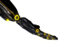 Golden cybernetic arm