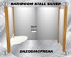 Bathroom Stall Silver