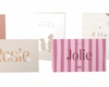 [K] Birth cards Girls