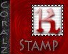 Red "K" Stamp
