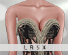 * Brokat Corset Gold
