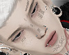 𝔁 . my face tats 2