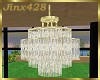 Crystal Gold Chandelier