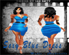Sexy Blue Dress Bmxxl