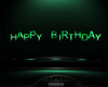 Green Happy Birthday