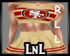 49ers cheerleader RLL