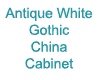 Antique White Cabinet A