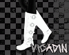 White Riding Boots