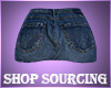 jean skirt rl
