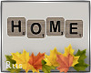 Rus: Fall Home sign