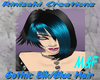 Gothic Blk&Blu  Hair M&F