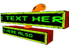 TG* Double Text Banner
