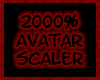 м| 2000% Avatar Scaler