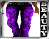 M)DJ PURPLE SKULL LEATHE