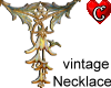 Necklace Vintage Flower
