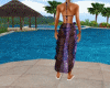 bikini+pareo violet yur