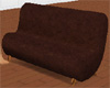 *TC BROWN SUEDE COUCH