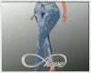 Lace Jeans RLL Aqua