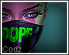 24 Dope Mask Green