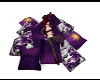 oMo Purple Floor Pillow