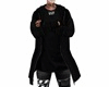 baggy hoody long black