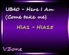 UB40- Here I am Baby