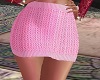 Knitted  Pink Skirt