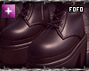 platform boots black