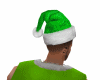 Xmas green hat with ligh