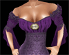 Medieval Purple Dress