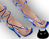 0123 Marble Blue Heels