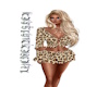 leopard short dress