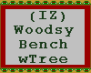 (IZ) Woodsy Bench wTree