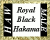 Royal Black Hakama - M