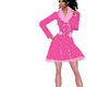 Pink Dress Coat