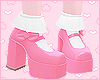 Dollie Platforms Pink